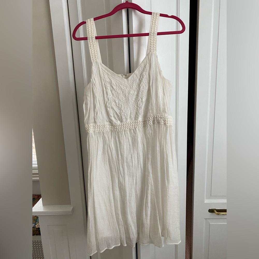 White LOFT casual sundress